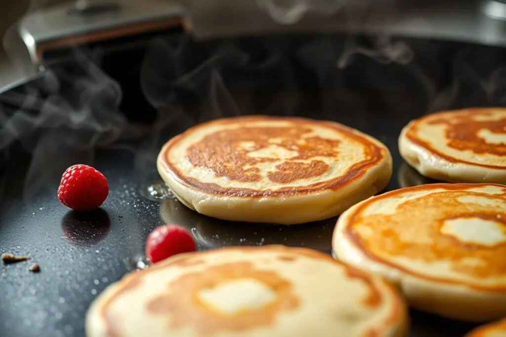 gluten-free protein pancakes prep